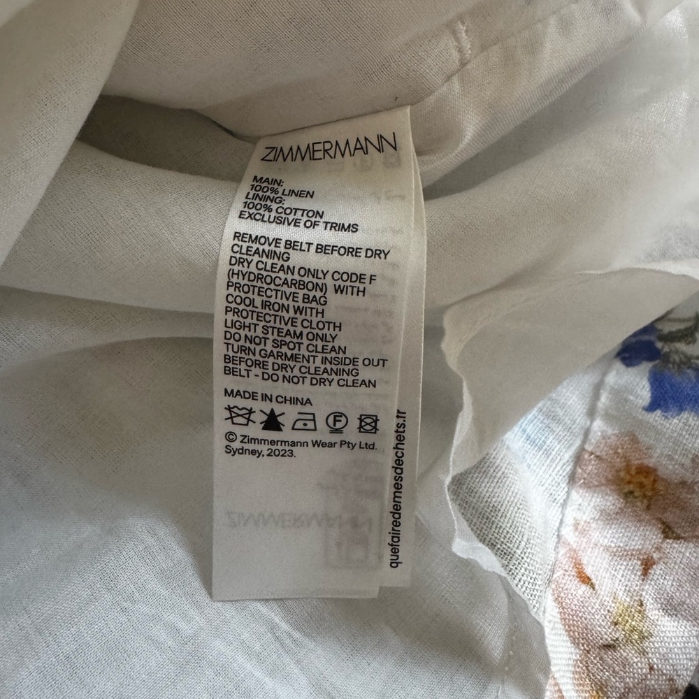 ZIMMERMANN Natura Tuck Short size 1 - Picture 10 of 12
